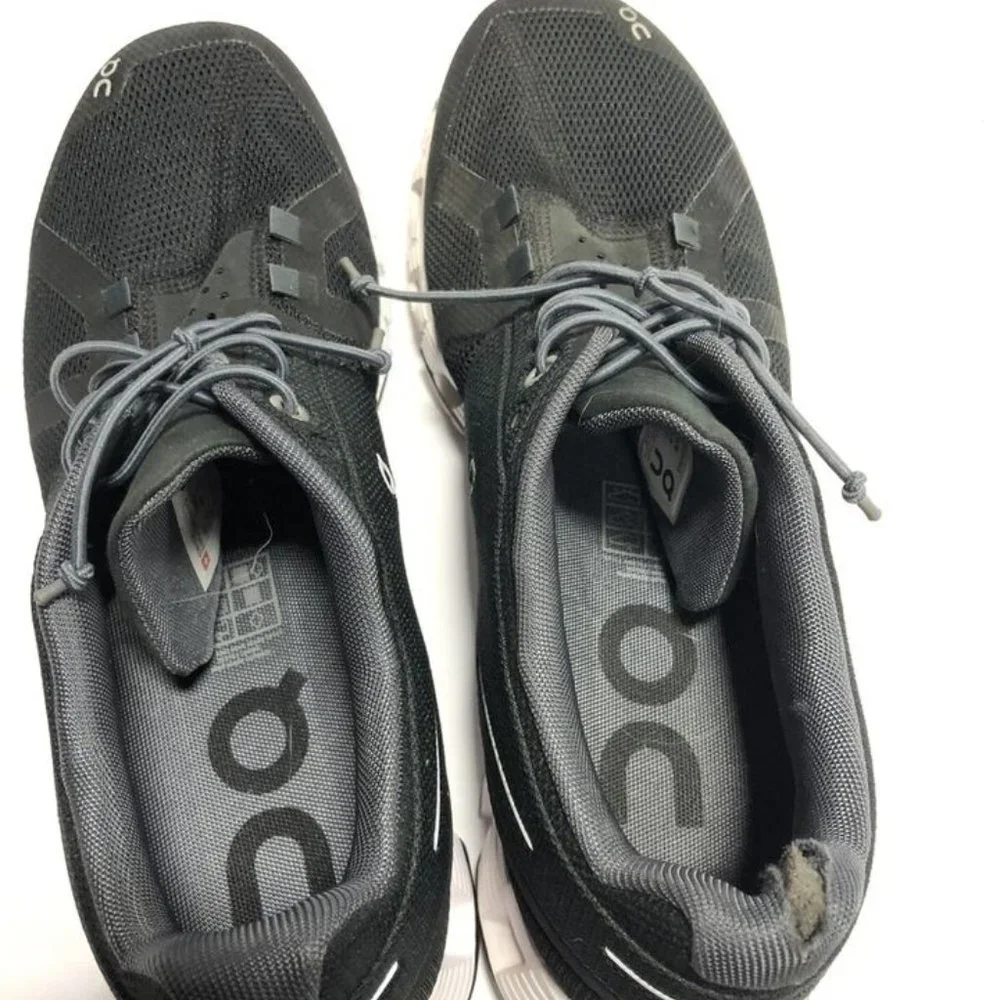 On Cloud Womens Running Shoes Black Size 9 M - Picture 4 of 6